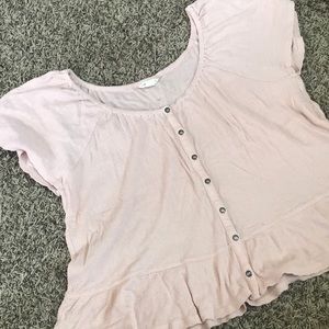 waffle knot blouse